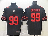 Nike 49ers 99 DeForest Buckner Black Vapor Untouchable Limited Jersey,baseball caps,new era cap wholesale,wholesale hats
